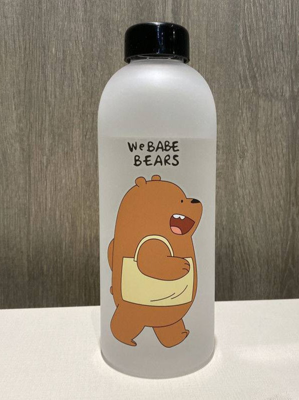 'We Babe Bears' Frosted Water Bottle