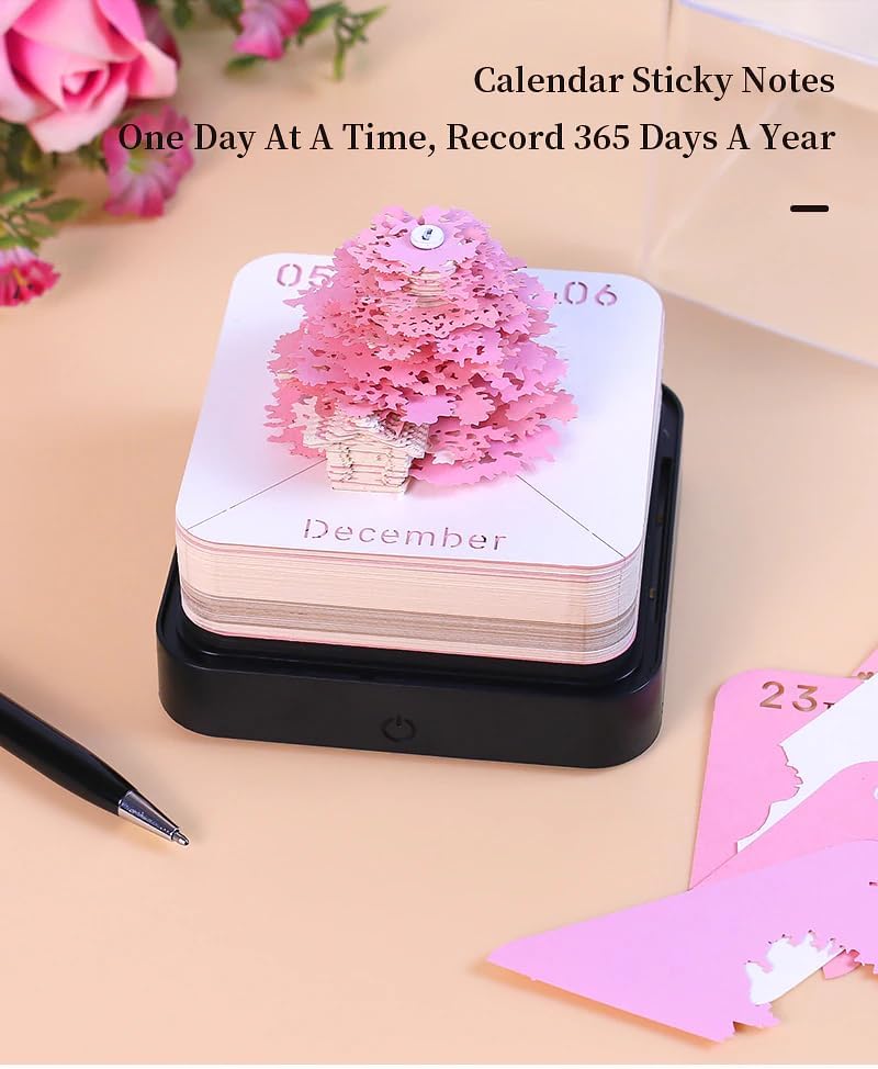 3d 2024 Calendar Memo Pads