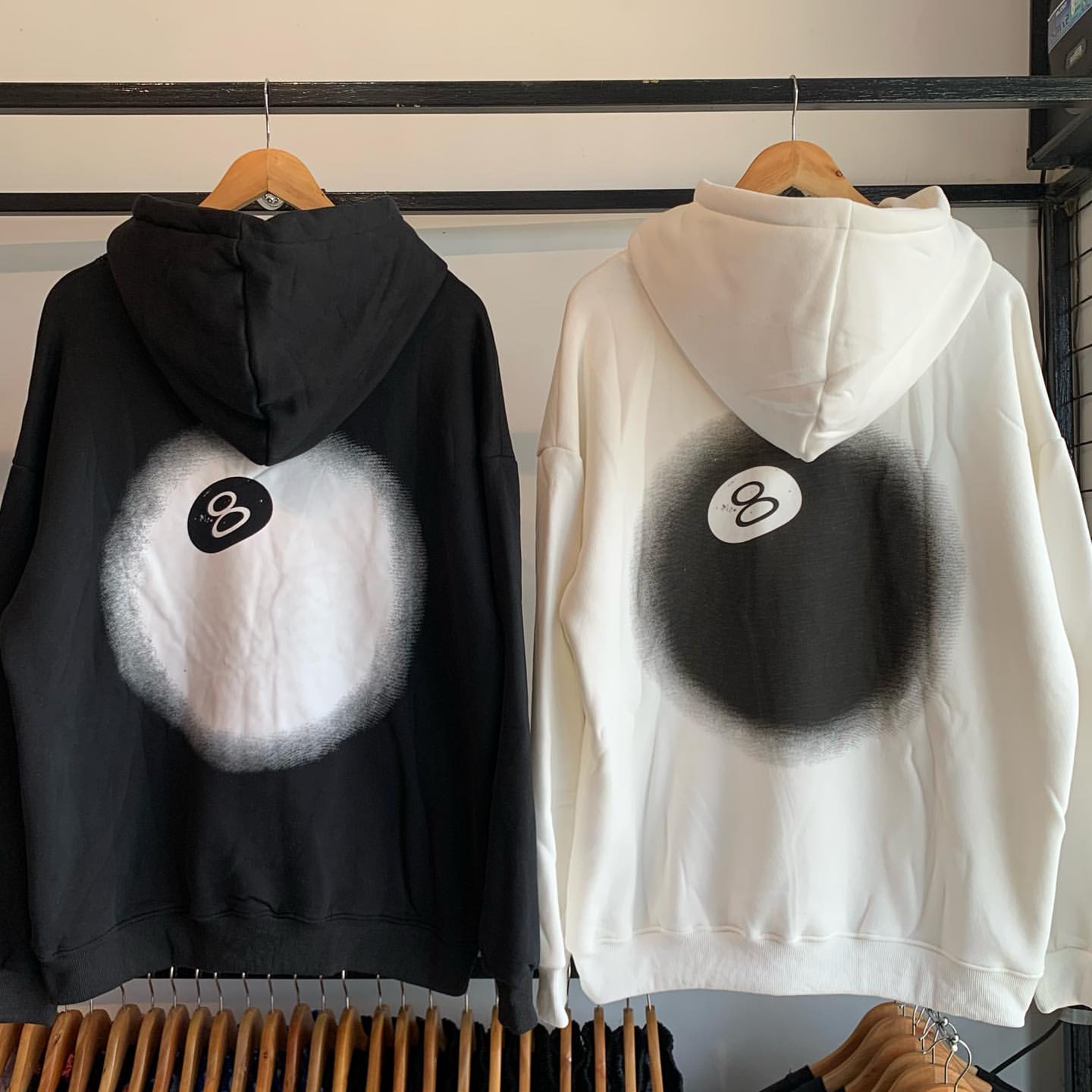 8 Ball Fade Hoodie