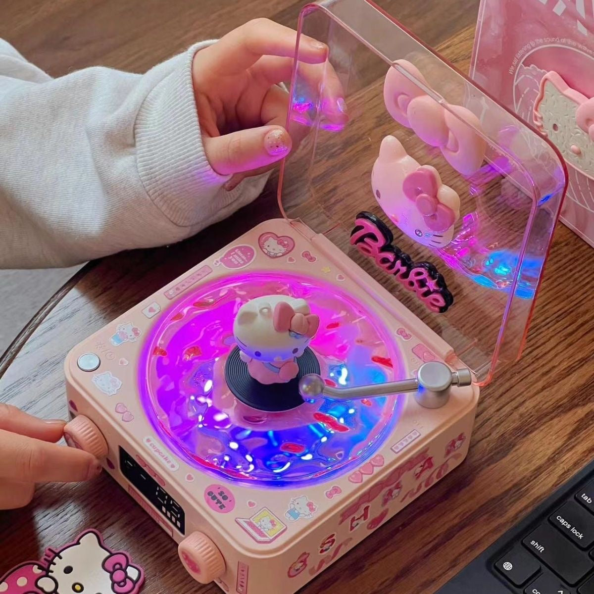 Barbie X Hello Kitty Vinyl Wave Speaker