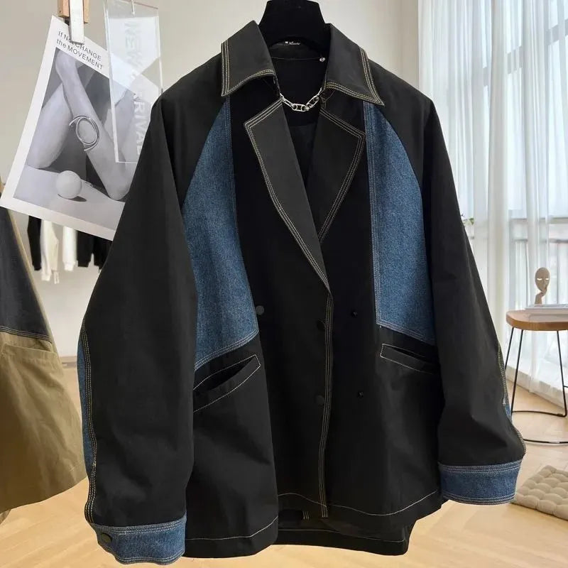 Rebel Denim Hybrid Blazer Jacket