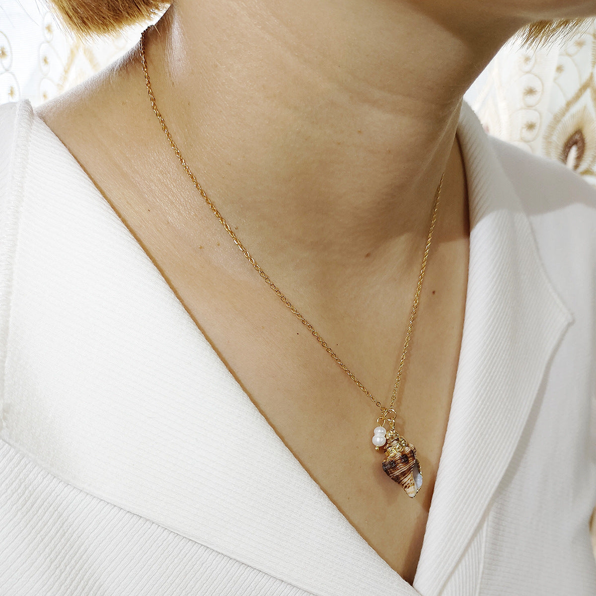 Seashells By The Seashore Necklace