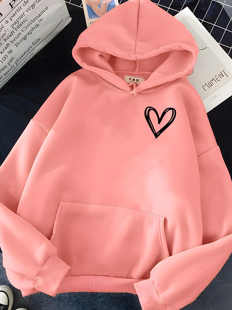 Sketch Heart Hoodie