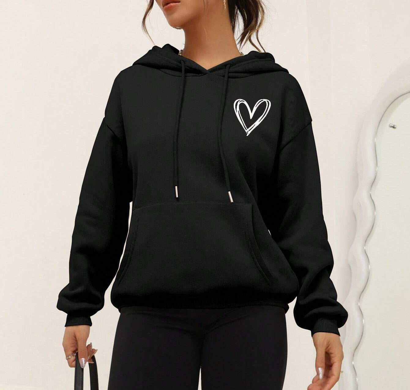 Sketch Heart Hoodie