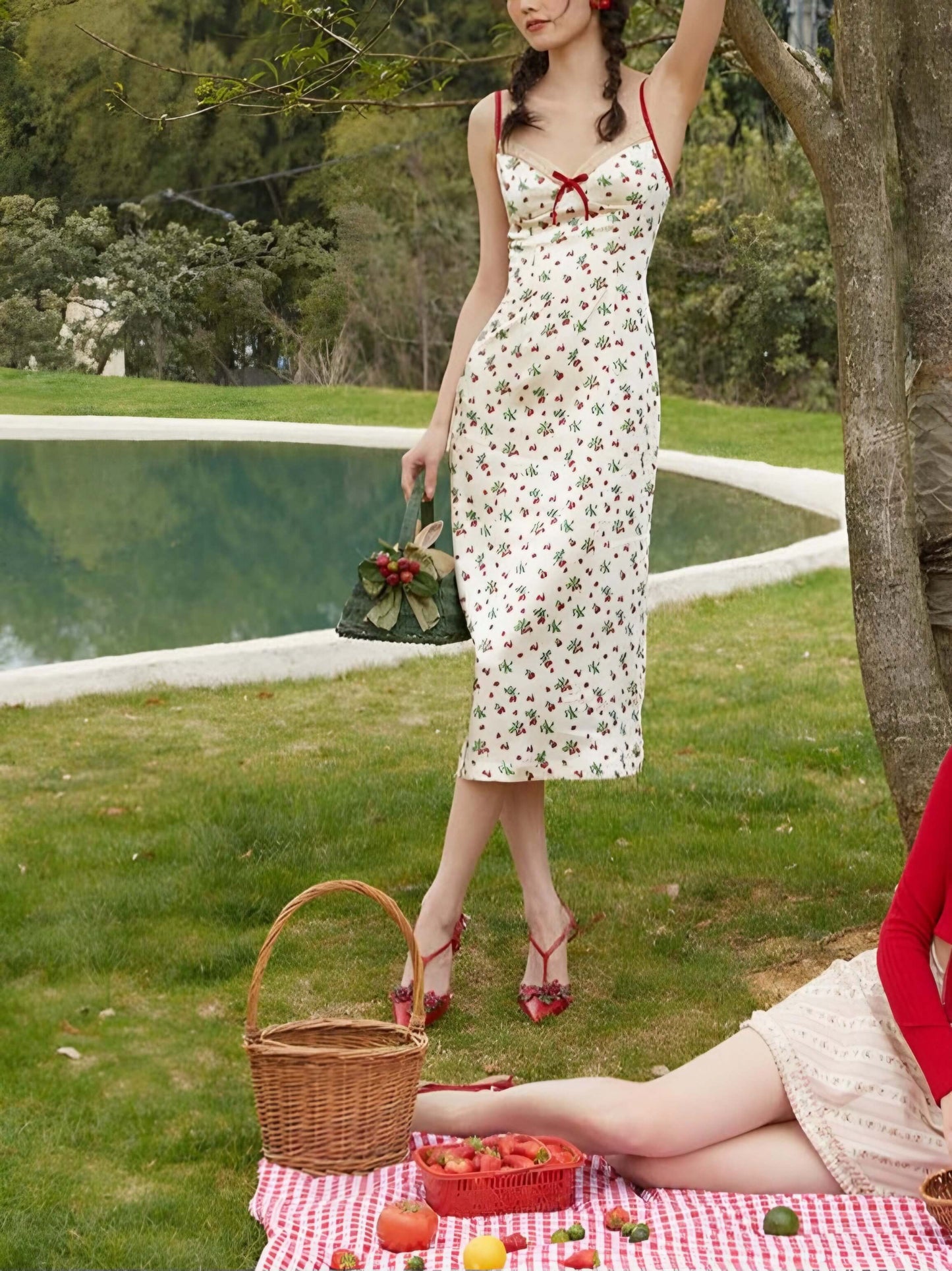 Strawberry Farm Dress