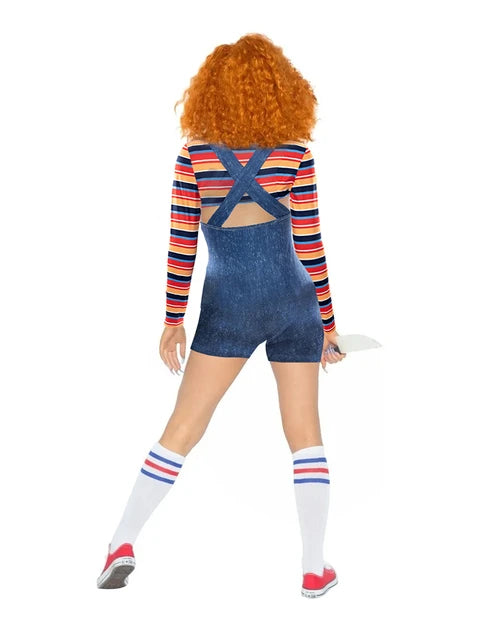 "Wanna Play?" Chucky Halloween Jumpsuit