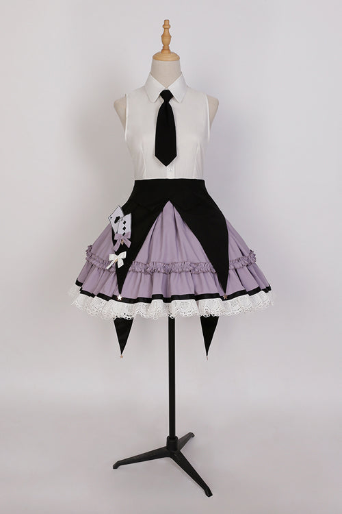 Ace Of Spades Lolita Cosplay Costume