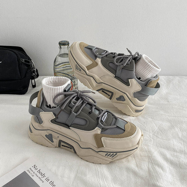 Aesthetic Fashion Platform Sneakers