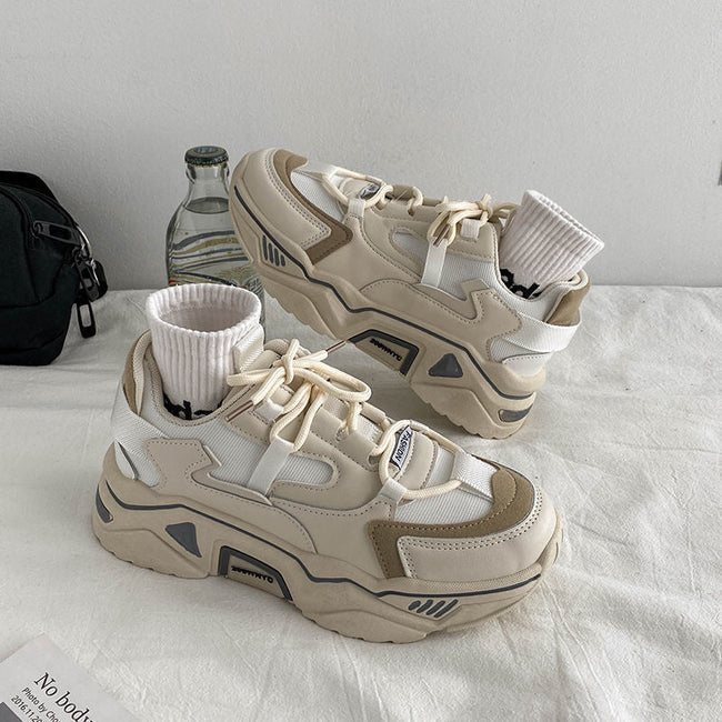 Aesthetic Fashion Platform Sneakers