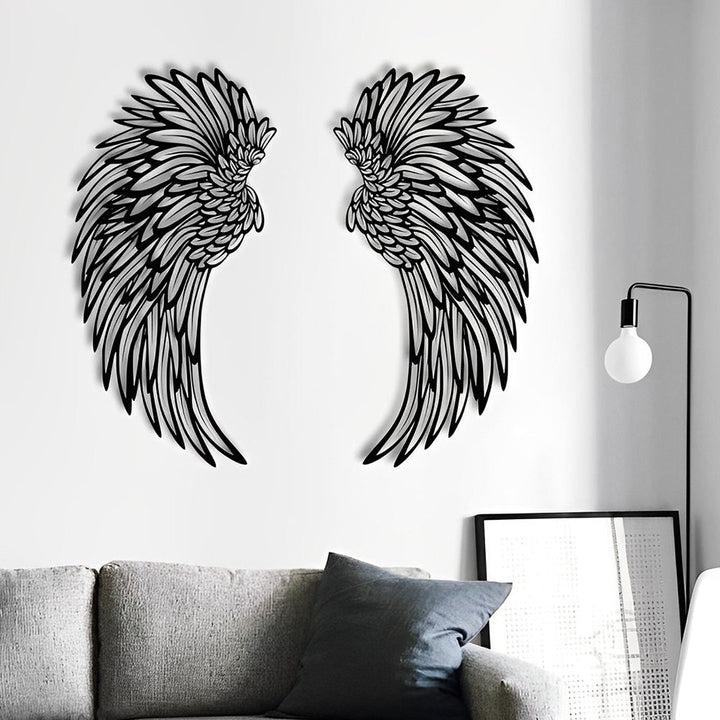 Angel Wings LED Metal