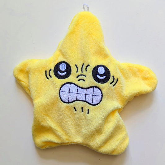 Angry Moving Star Plush