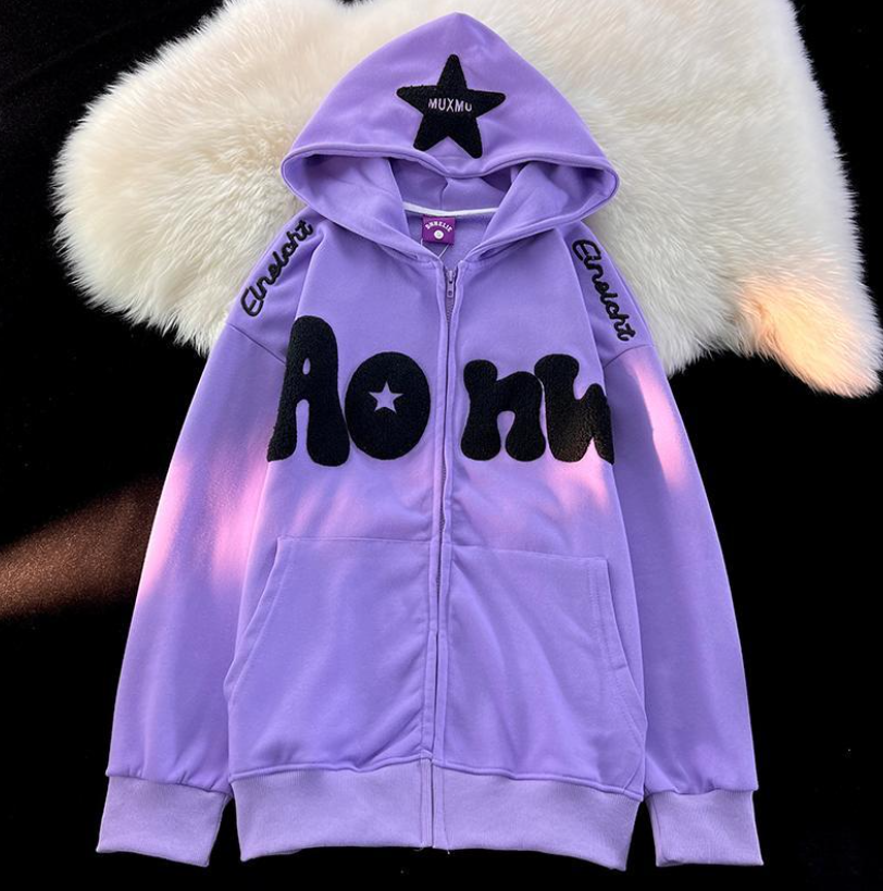 'Aonw' Star Hoodie