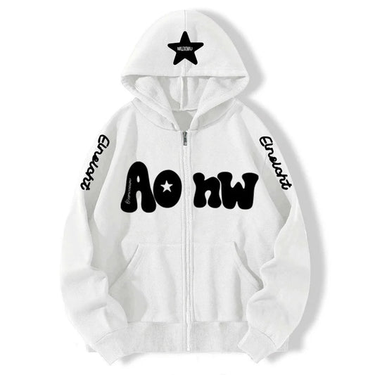 'Aonw' Star Hoodie