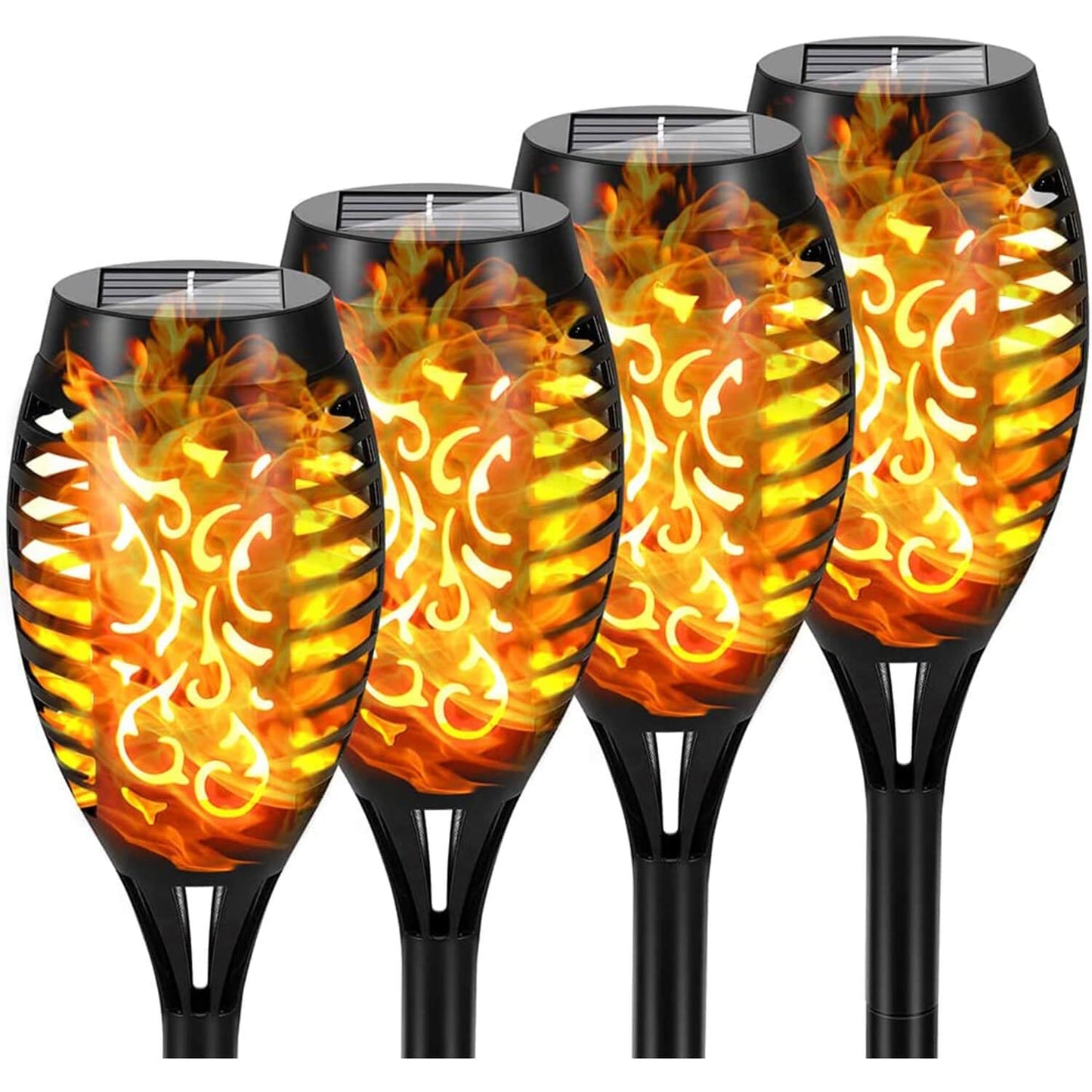 Artificial Flame Torch Solar Light