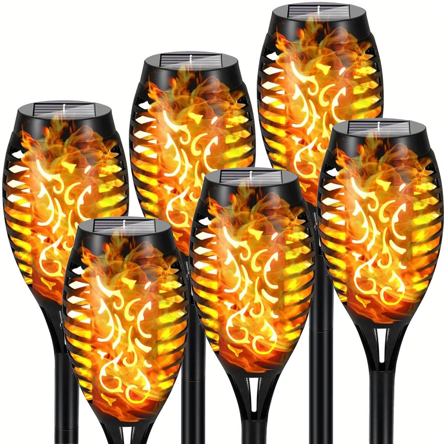 Artificial Flame Torch Solar Light