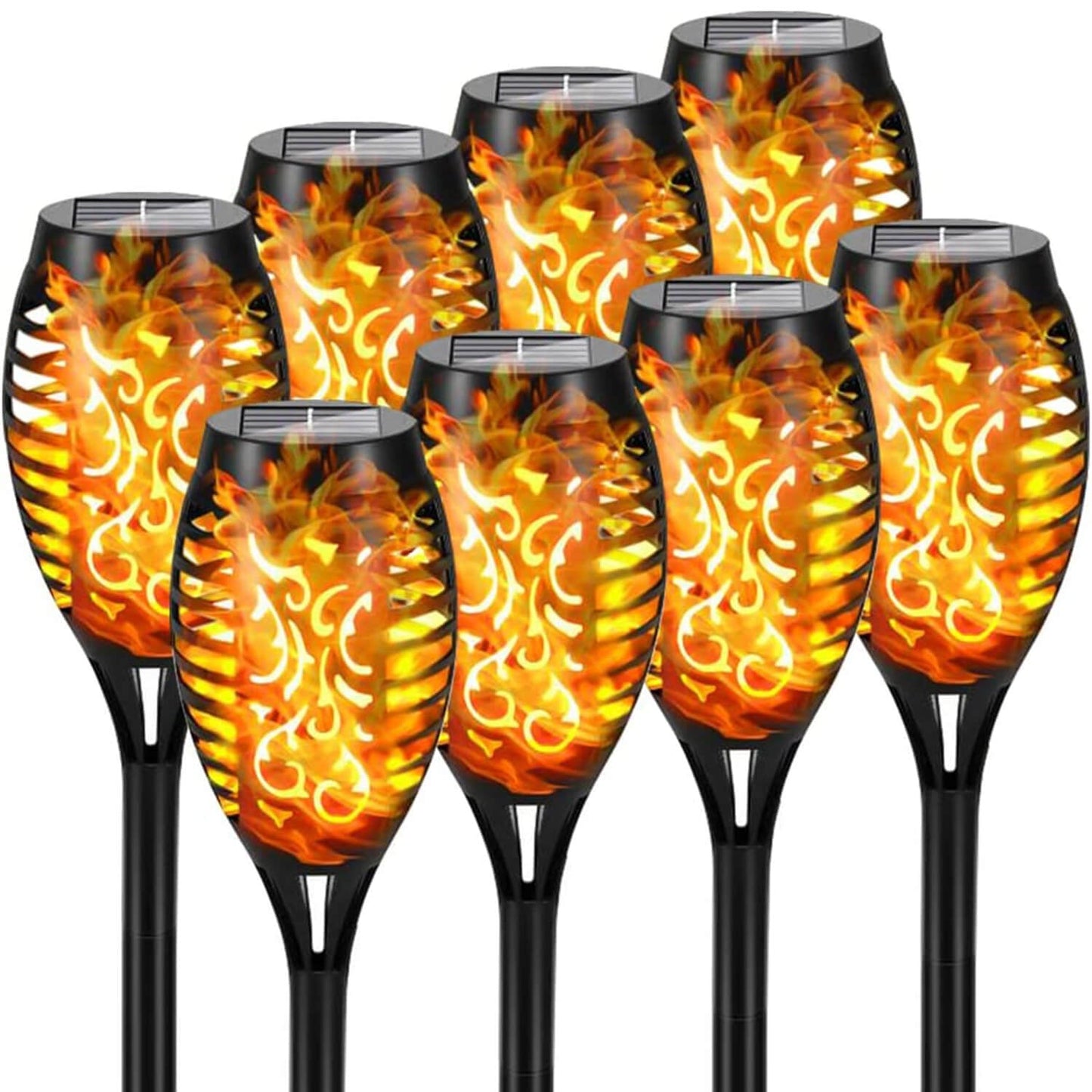 Artificial Flame Torch Solar Light