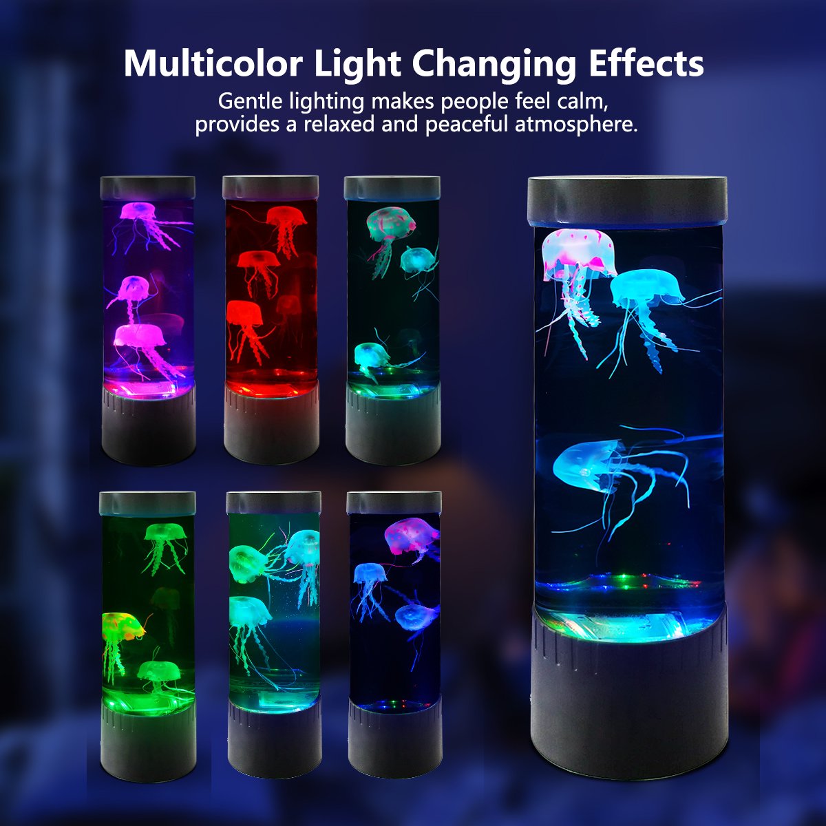 Artificial Jellyfish Aquarium Lamp