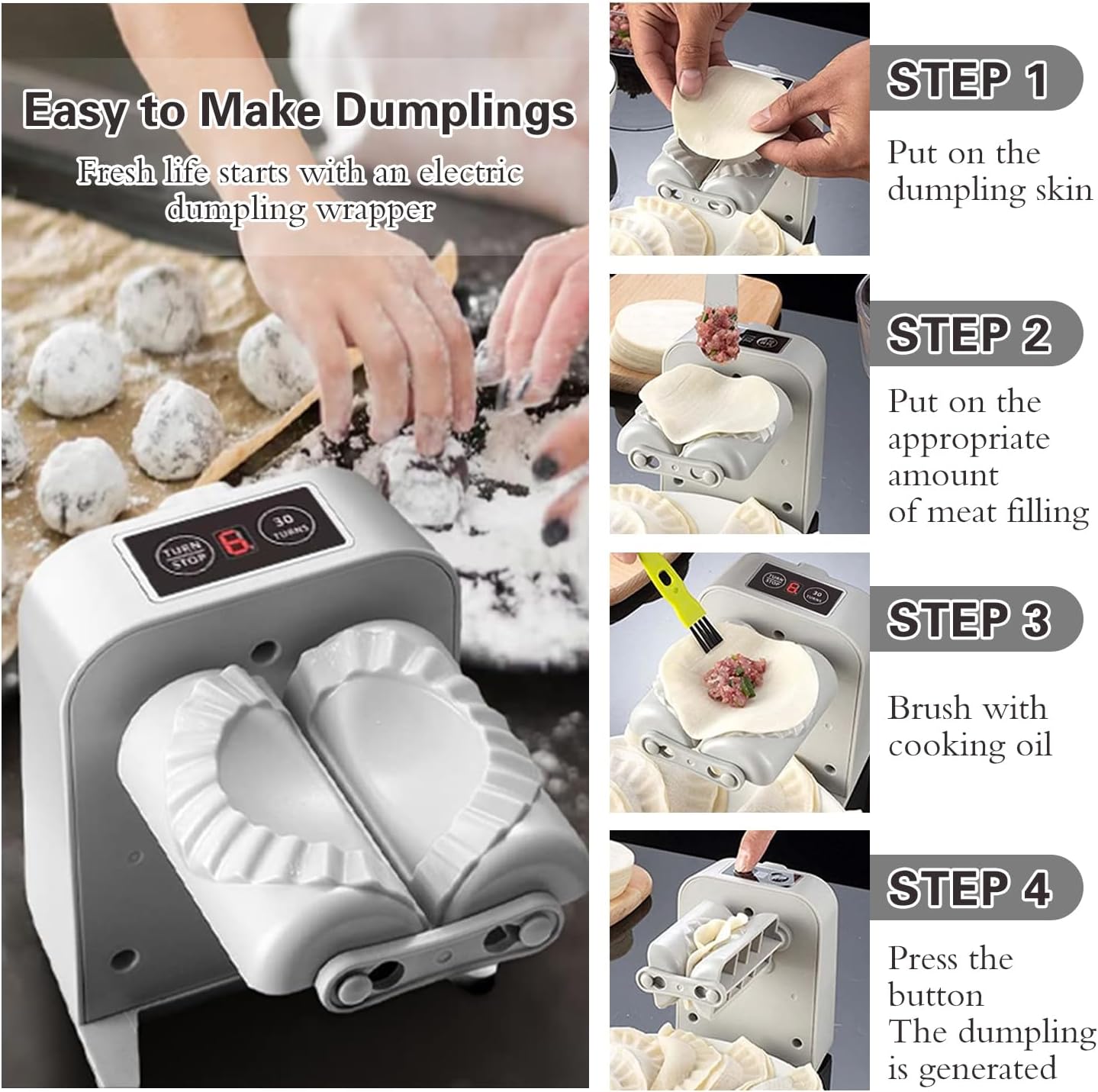 Automatic Dumpling Maker Machine