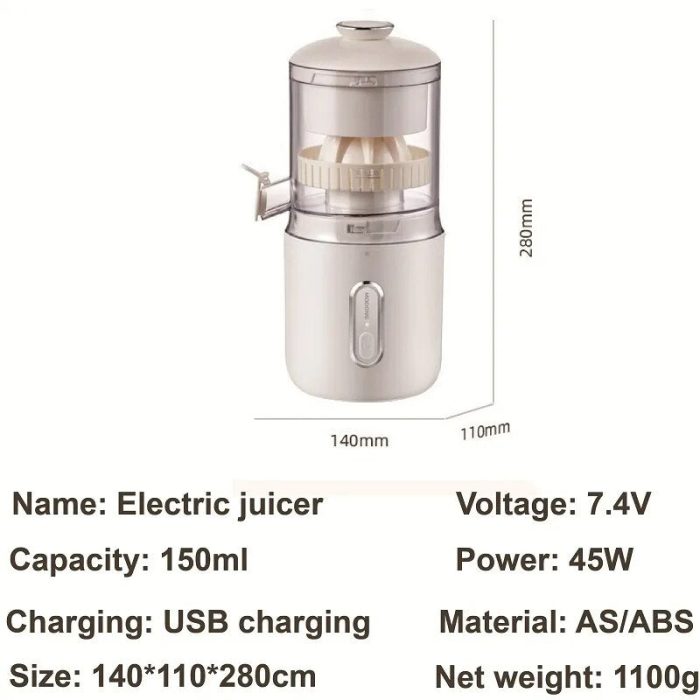 Automatic Wireless Fruit Juicer