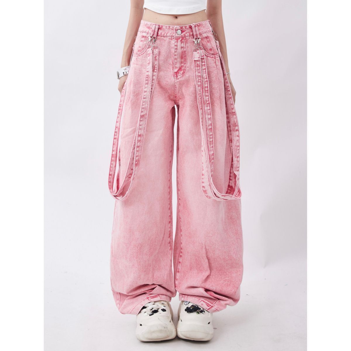 Baggy Acubi High Waist Denim Pants