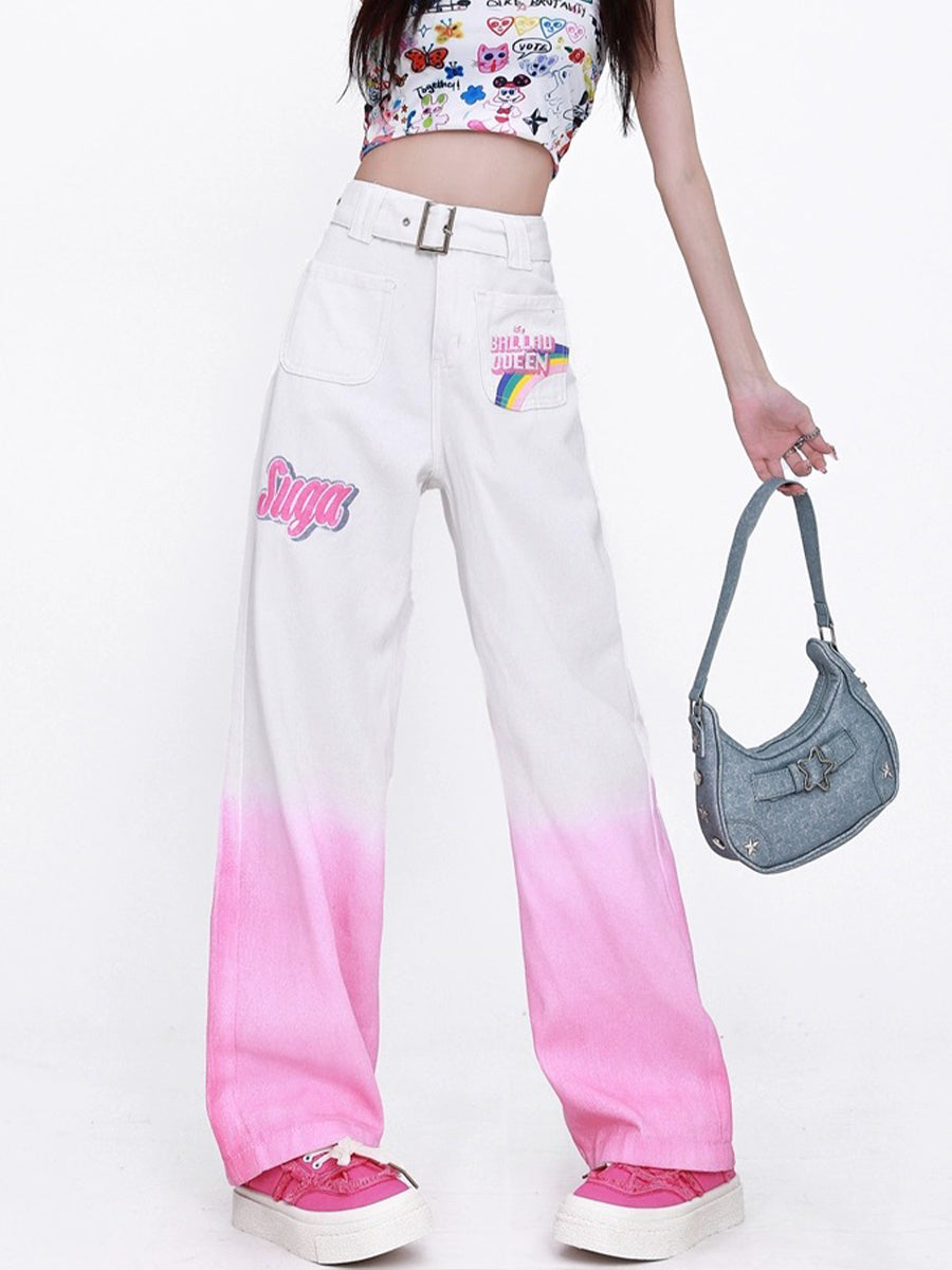 Baggy Acubi High Waist Denim Pants