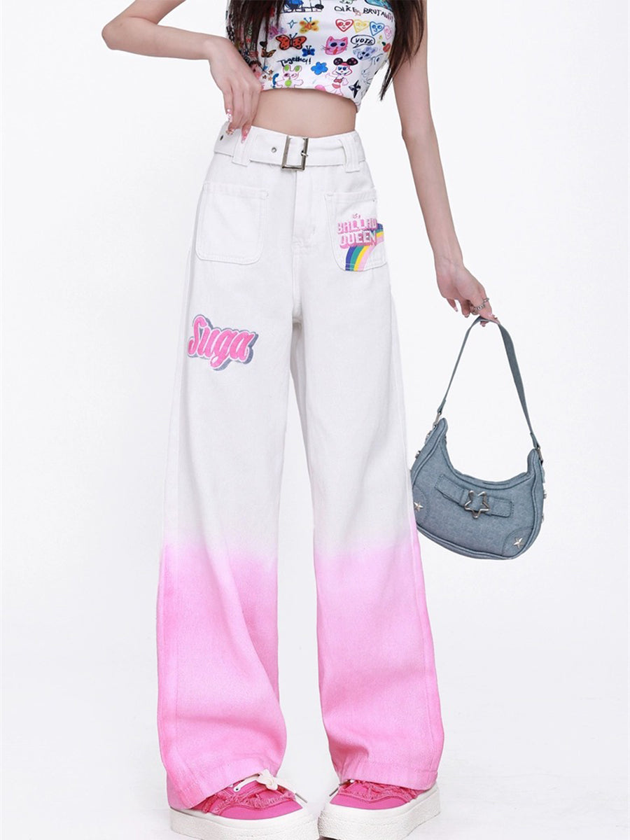 Baggy Acubi High Waist Denim Pants