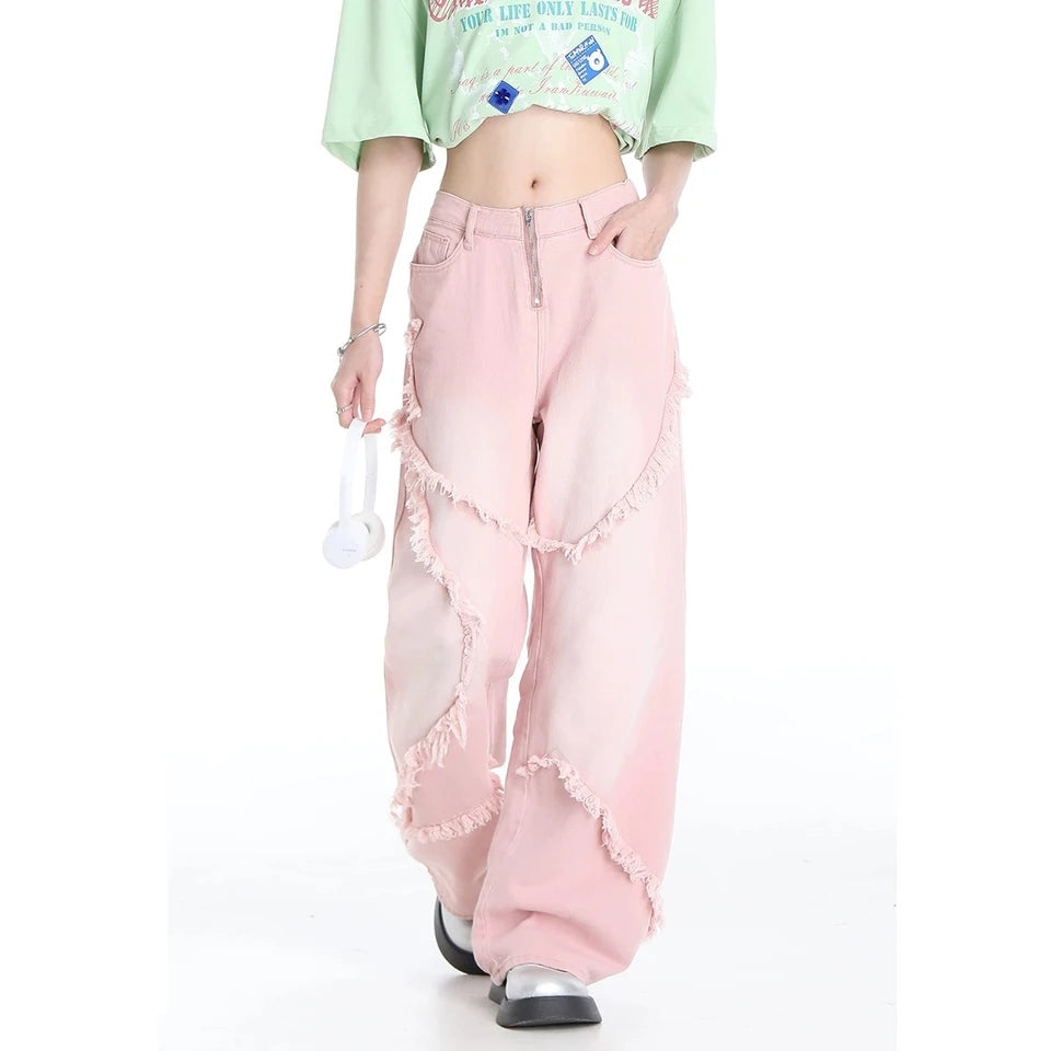 Baggy Acubi High Waist Denim Pants