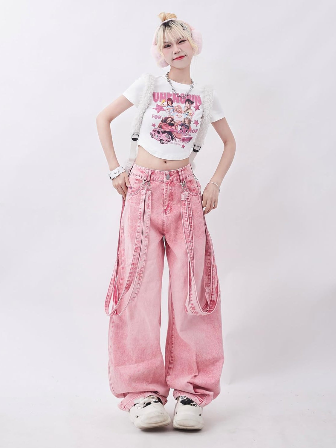 Baggy Acubi High Waist Denim Pants