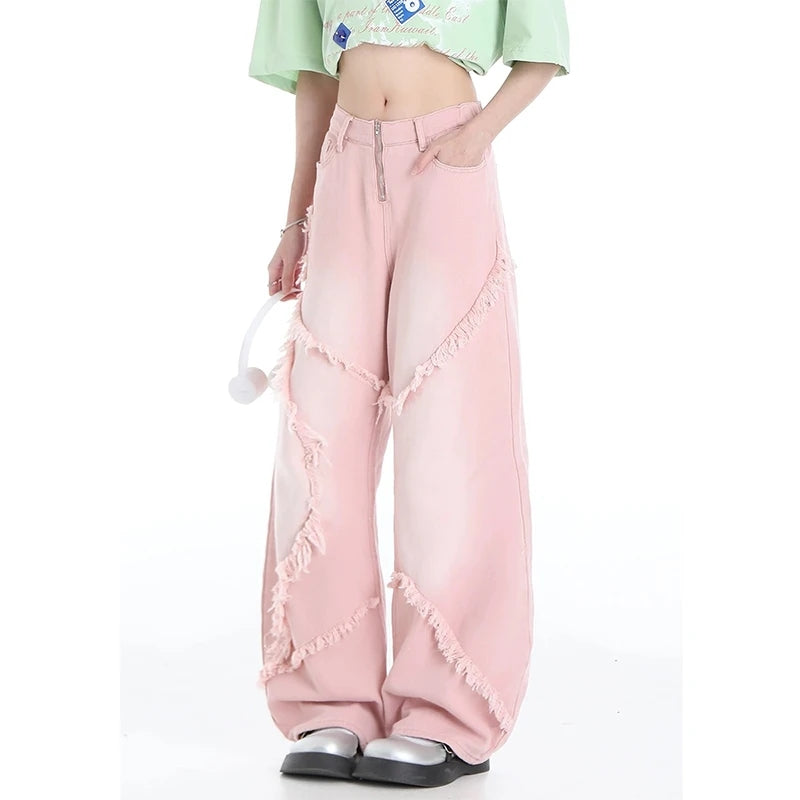 Baggy Acubi High Waist Denim Pants