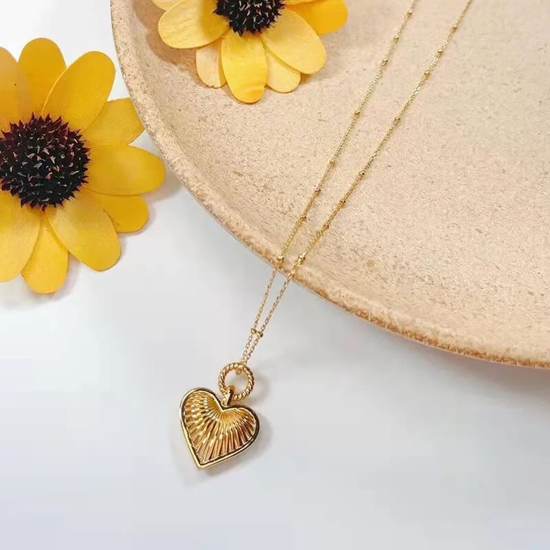 Barbie Gold Heart Necklace