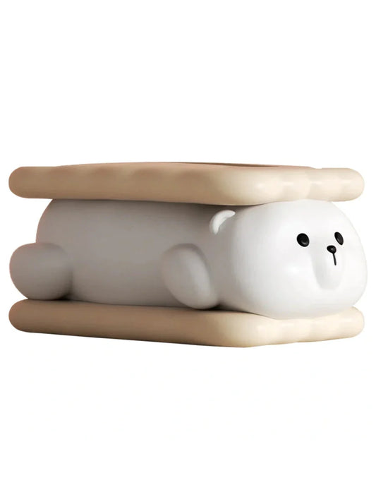 Bear Sandwich Tissue Box