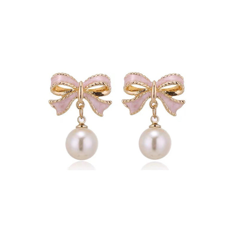 Bowknot Shape Clip on Earrings