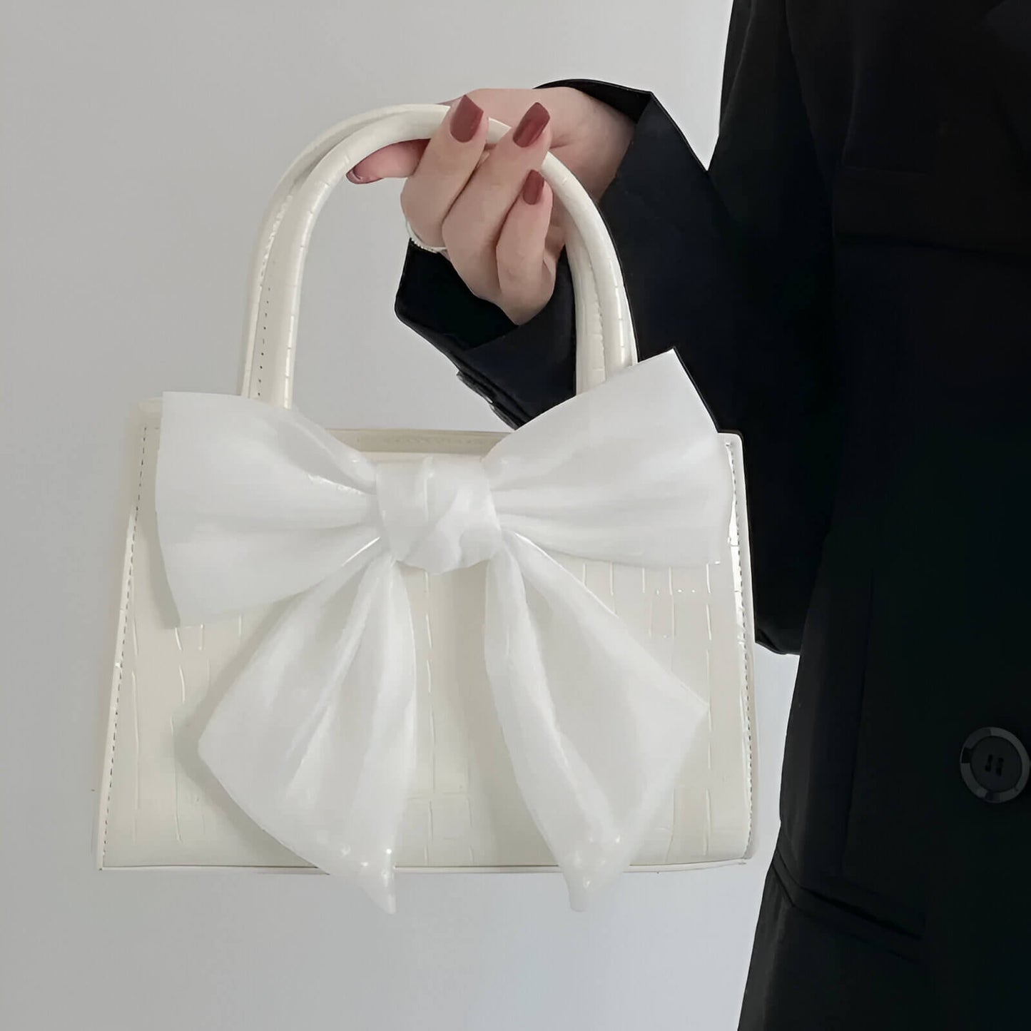 Bowknot Square Handbag