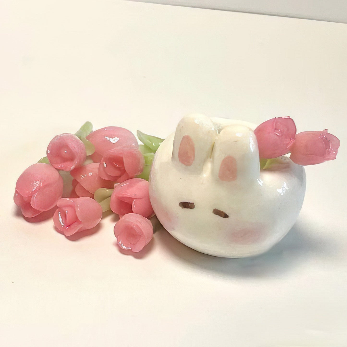 Bunny Ceramic Gel Flowers (DIY)