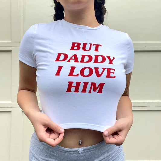 'But Daddy I Love Him' Crop Top