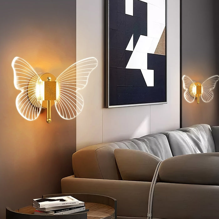 Butterfly Shaped Wall Light