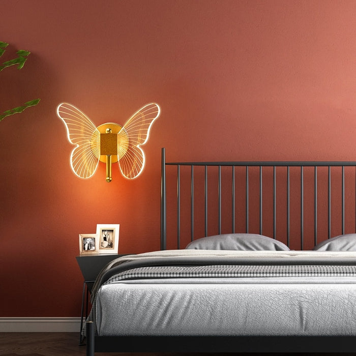 Butterfly Shaped Wall Light