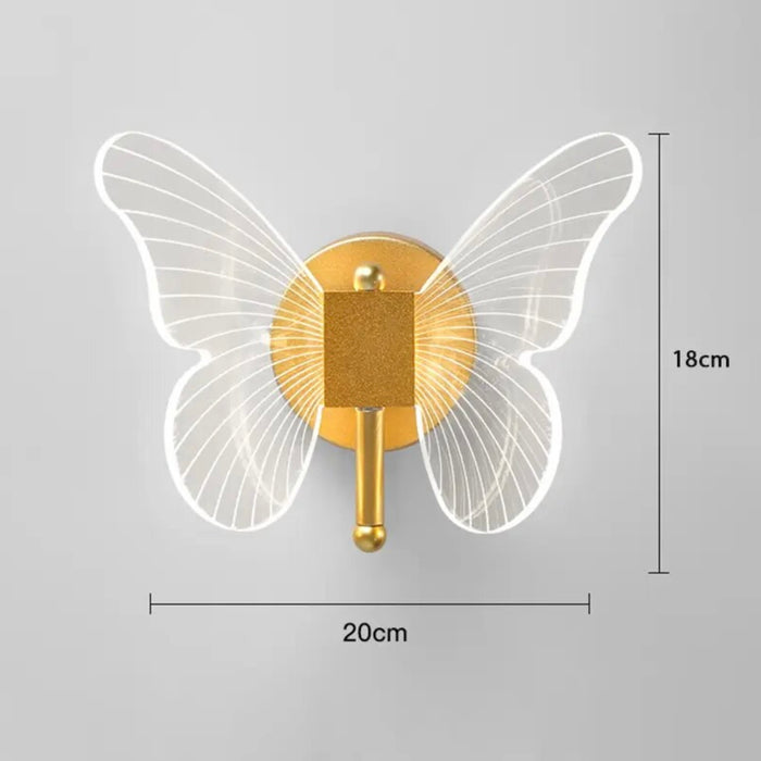 Butterfly Shaped Wall Light