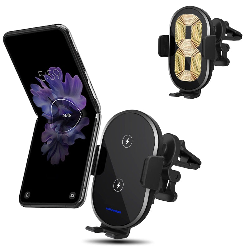 Car Mount Wireless Charger Samsung Galaxy Z Flip 4 3