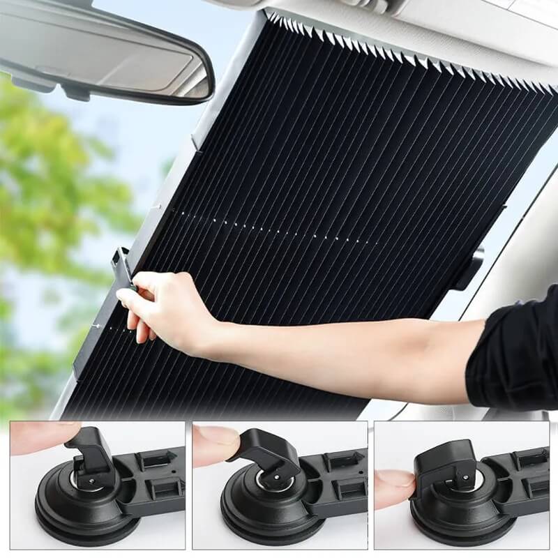 Car Retractable Curtain With UV Protection