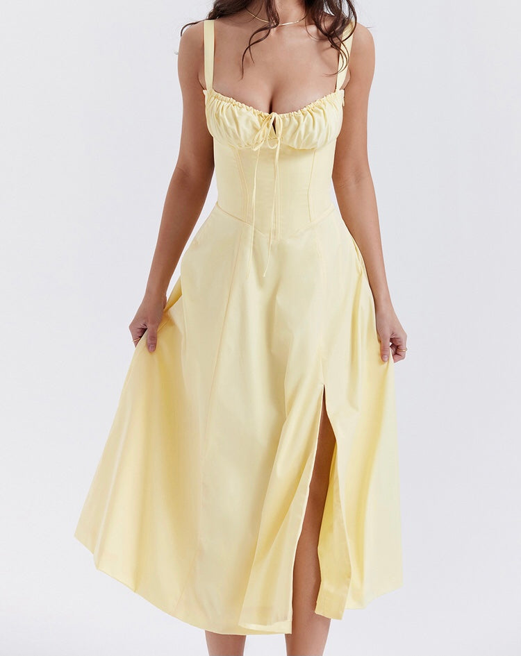 Carmen Buttercup Bustier Sundress