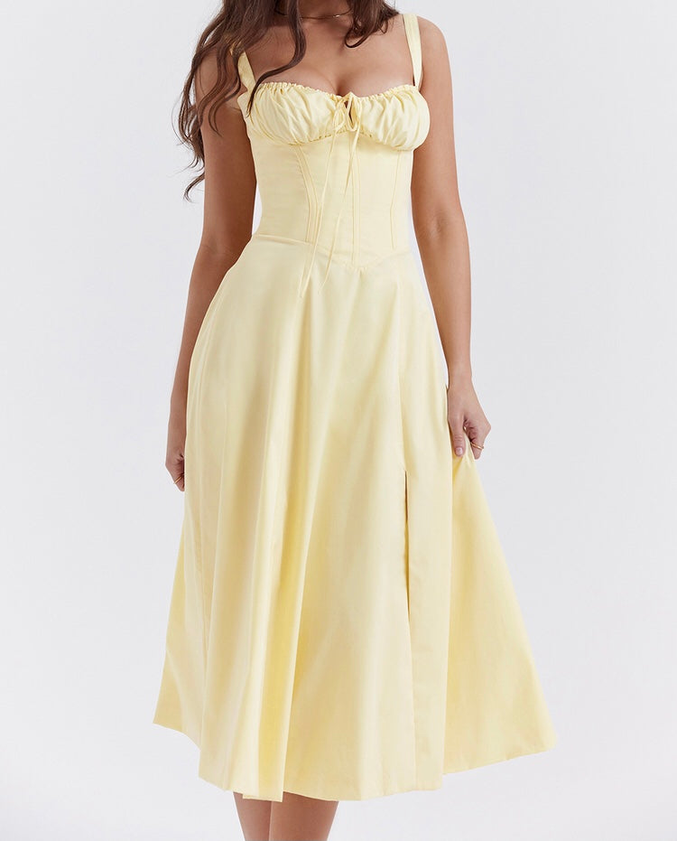 Carmen Buttercup Bustier Sundress