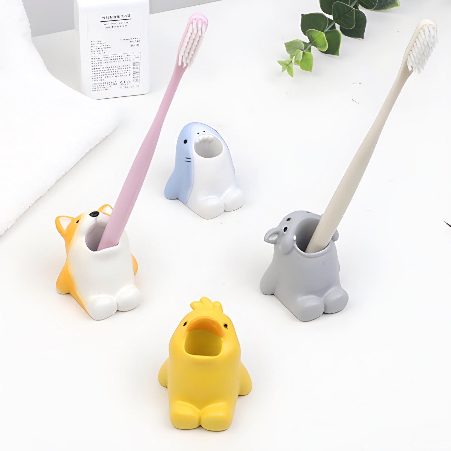 Cartoon Animal Toothbrush Holder