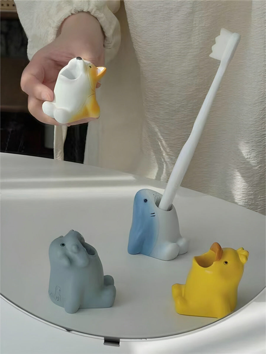 Cartoon Animal Toothbrush Holder