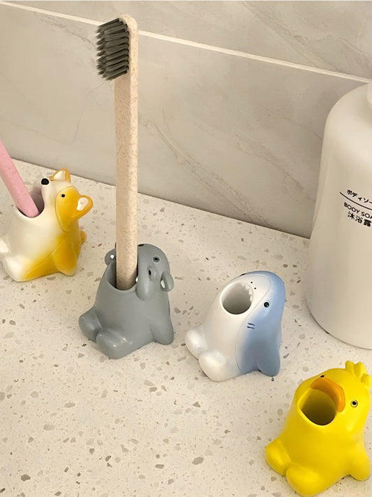 Cartoon Animal Toothbrush Holder