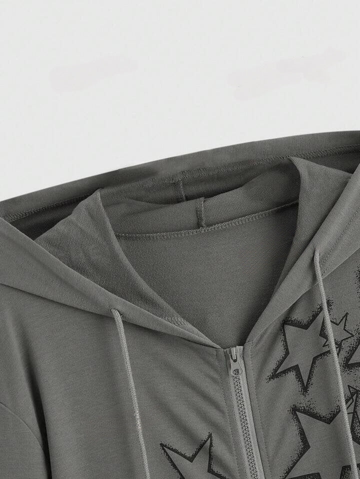 Cascading Stars Zip-up Hoodie