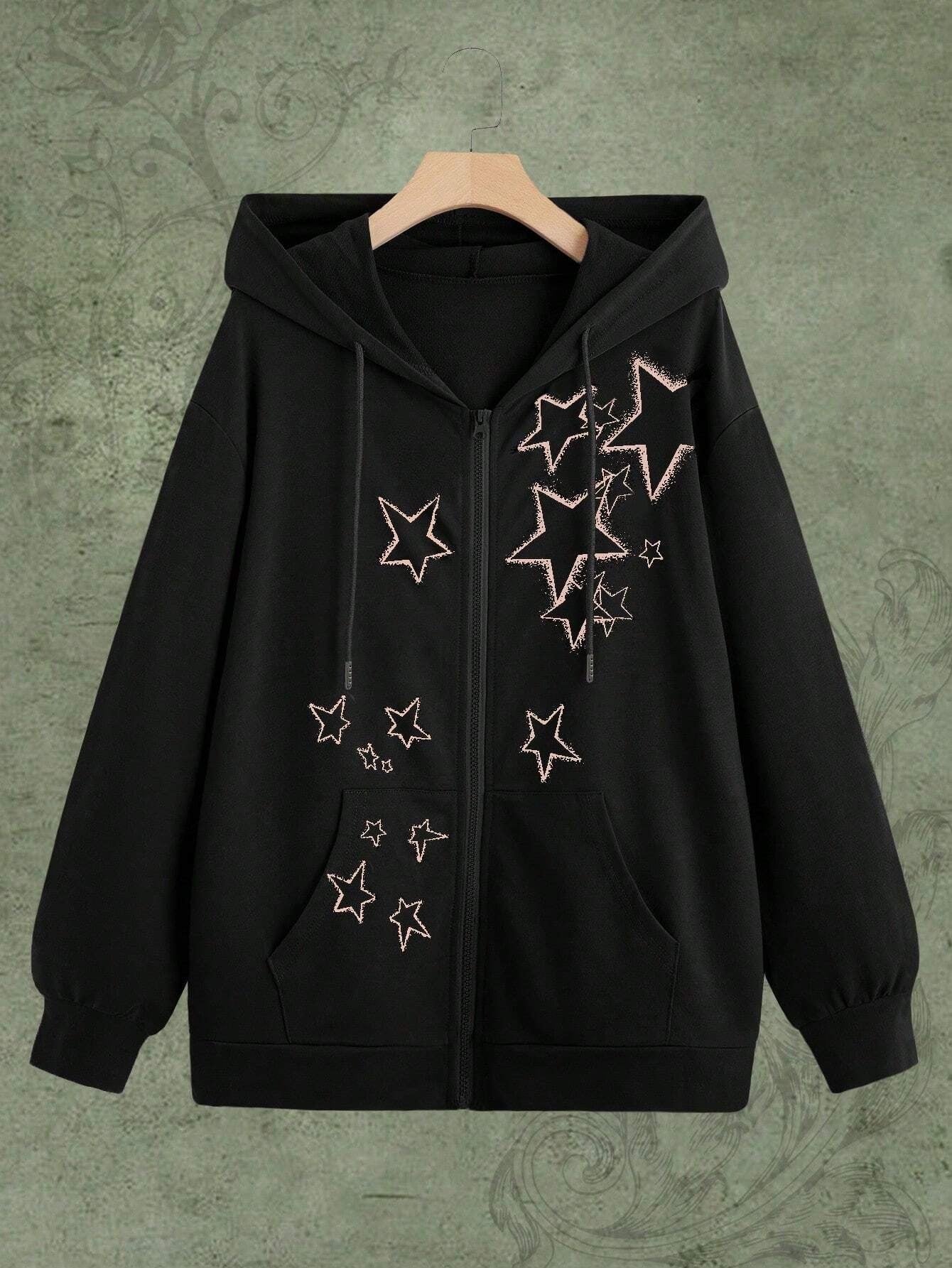 Cascading Stars Zip-up Hoodie