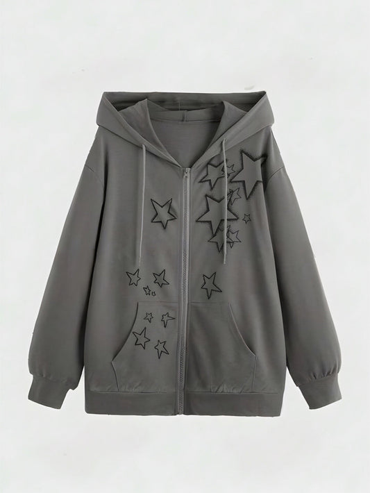 Cascading Stars Zip-up Hoodie