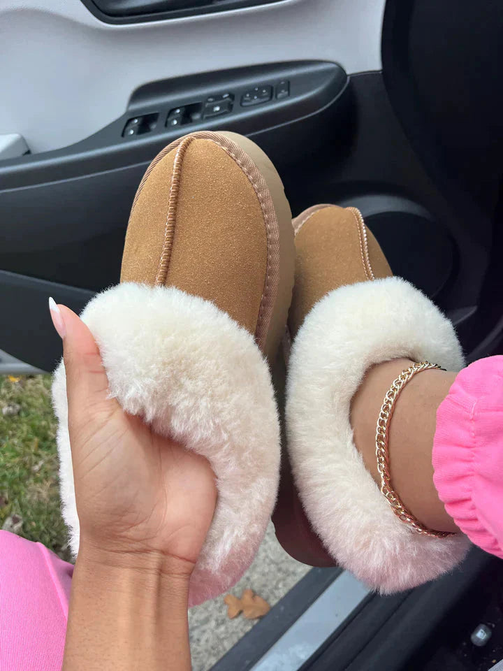 Casual Ankle Fur Shoes