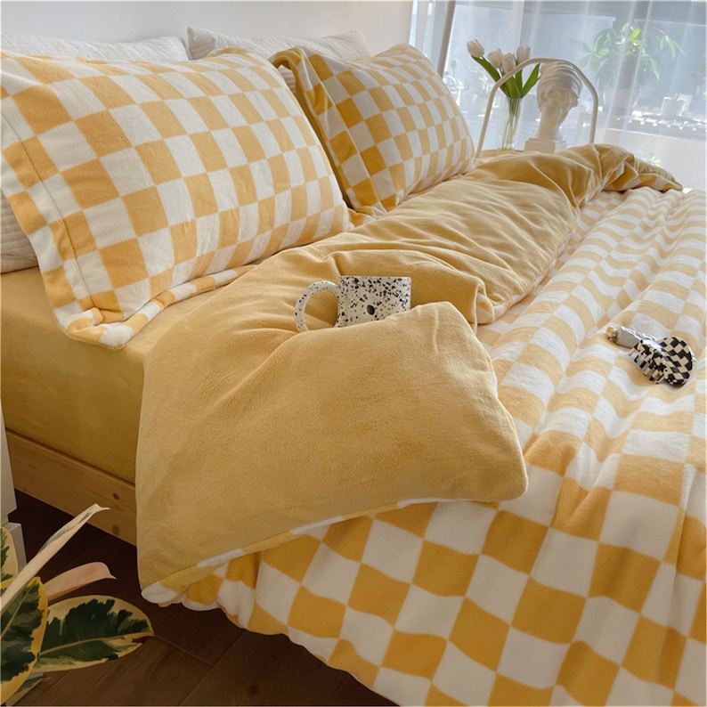 Checkerboard Bedding Set